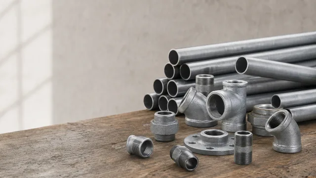 Galvaniserede & forzinkede rør og fittings