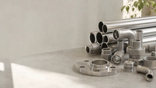 Rustfri rør & fittings