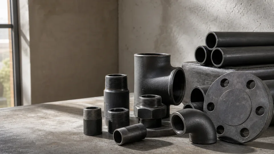 Sorte rør & svejsefittings