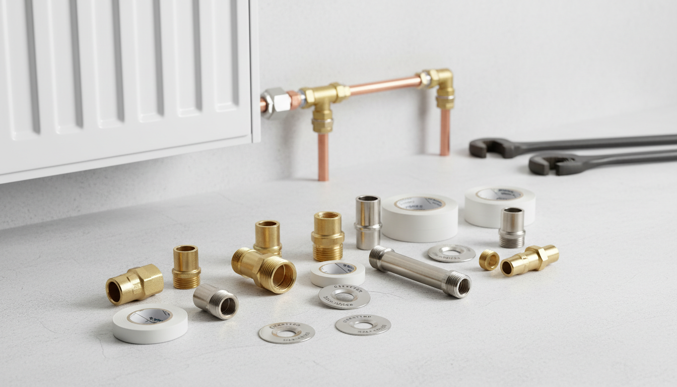 Mounting og fittings